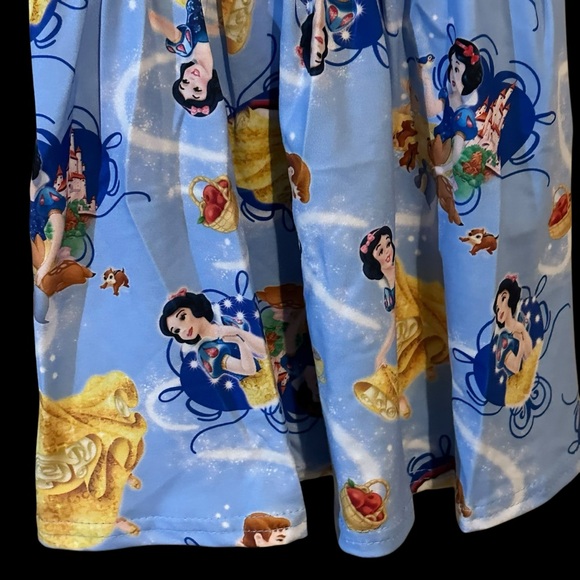 Sassy Saul Boutique 18 Month Disney’s Snow White Character Dress Blue Dress - Picture 4 of 8
